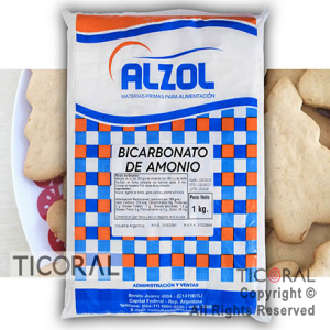 BICARBONATO DE AMONIO ALZOL X1KG x 1